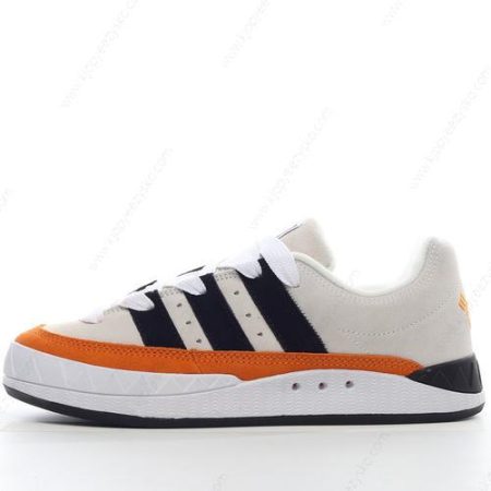 Herre/Dame Adidas Adimatic Human Made ‘Off White Black Orange’ Sko HP9916