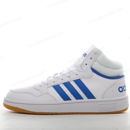 Herre/Dame Adidas Hoops 3.0 Low ‘Hvit Blå’ Sko GW3021