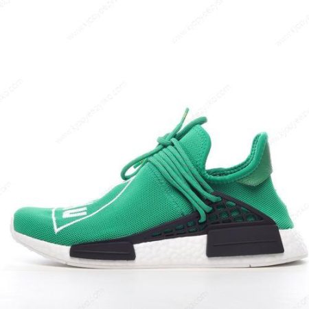 Herre/Dame Adidas NMD R1 Pharrell HU ‘Grønn Grønn Hvit’ Sko BB0620