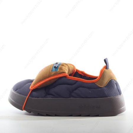 Herre/Dame Adidas Puffylette ‘Navy Orange’ Sko IF3956