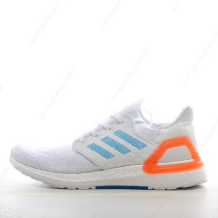Herre/Dame Adidas Ultra Boost Primeblue 20 ‘Blå Hvit Oransje’ Sko EG0768